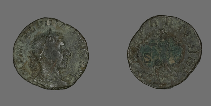 Sestertius (Coin) Portraying Philip the Arab