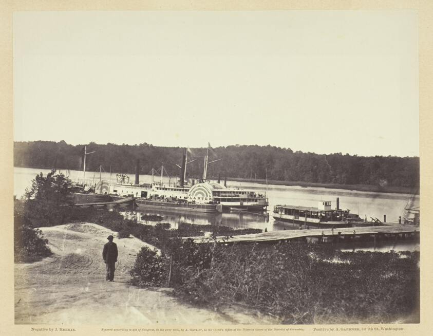 Medical Supply Boat, Appomattox Landing, Virginia