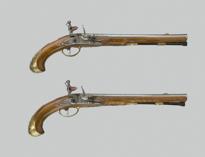 Pair of Flintlock Pistols