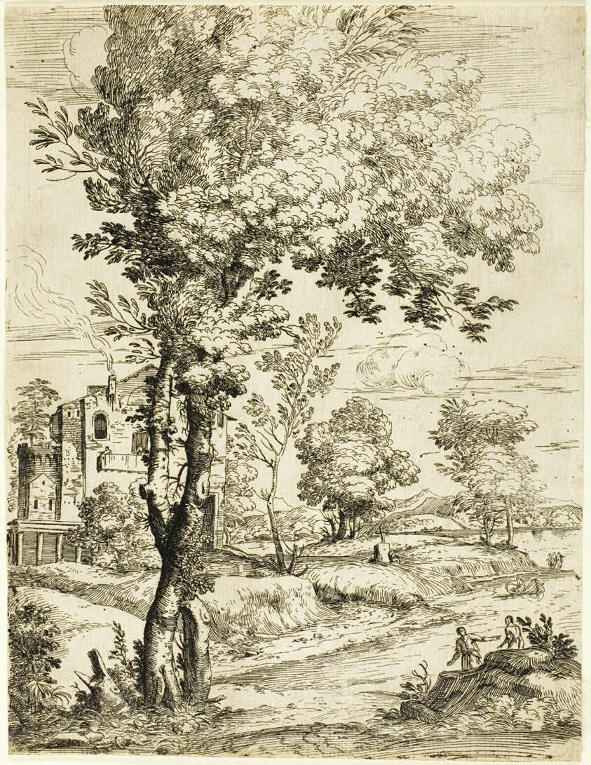 Landscape with a House