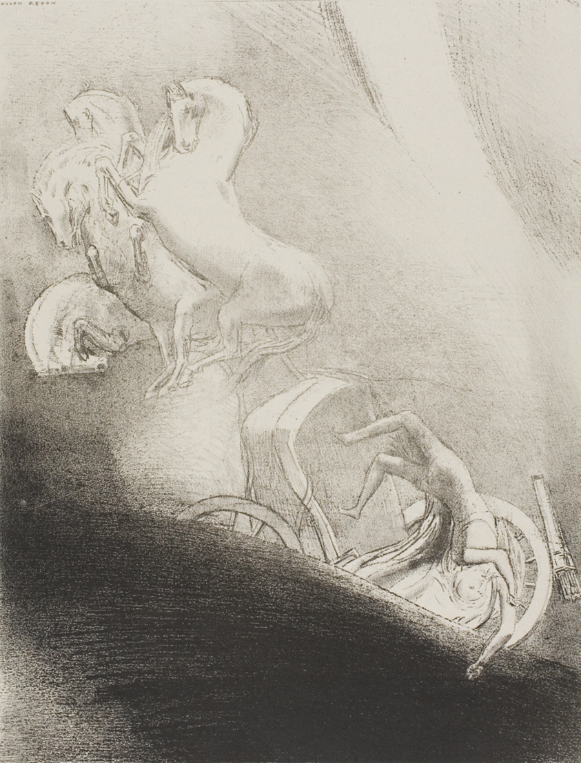 He Falls Head Foremost Into the Abyss, plate 17 of 24