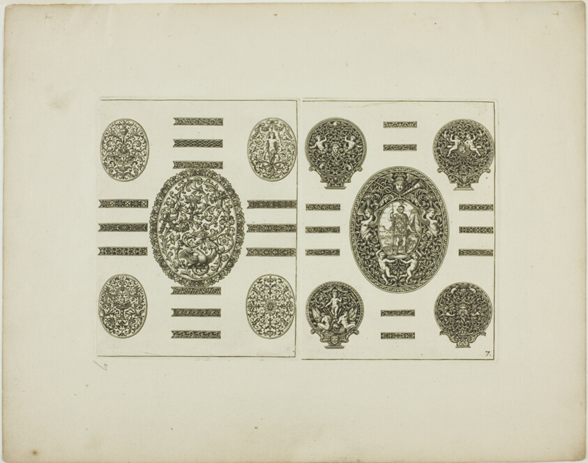 Plate Seven, from Book of Ornament