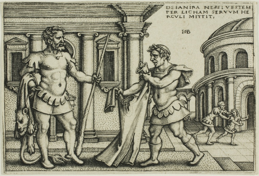 Lichas Bringing the Garment of Nessus to Hercules, from The Labors of Hercules