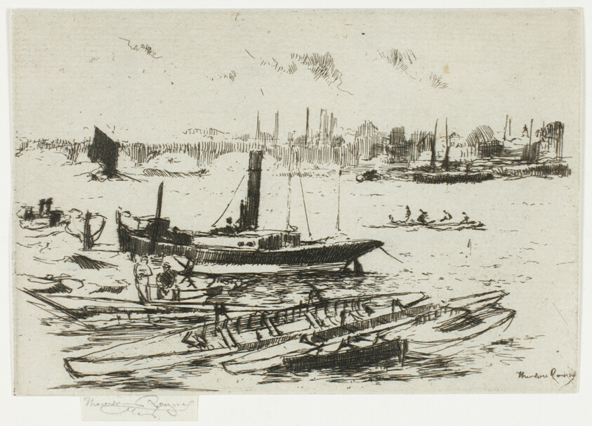 The Steam Launch, Chelsea Embankment