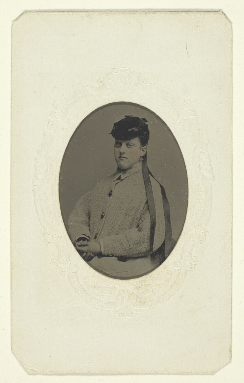 Untitled (Portrait of a Woman in a Hat)