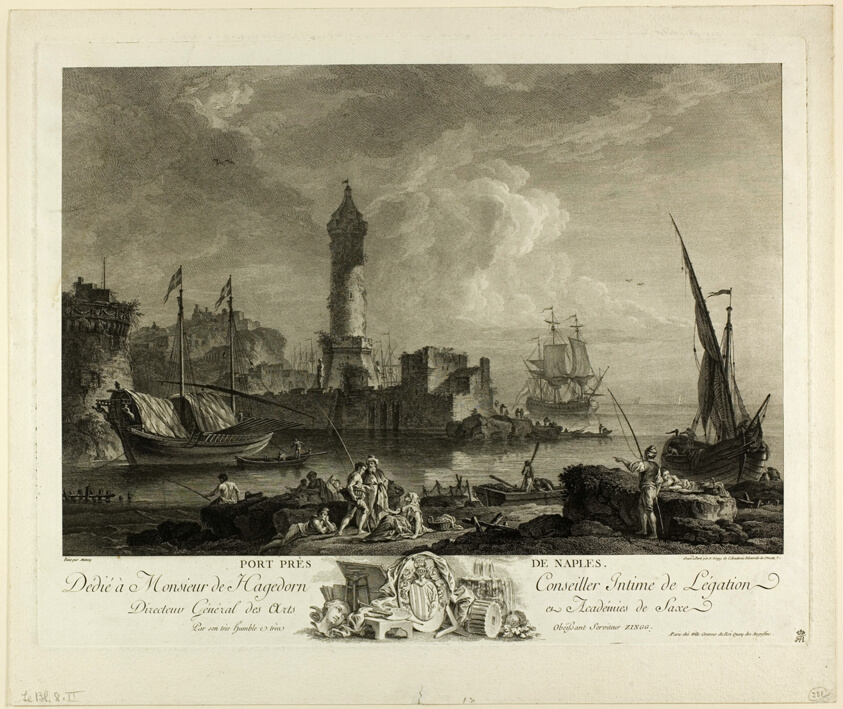 Port near Naples