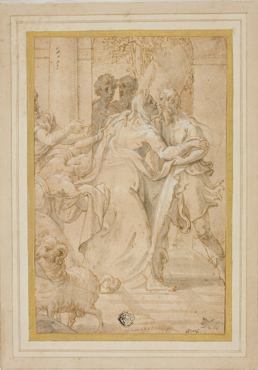 The Meeting of Joachim and Anna at the Golden Gate