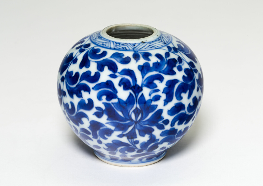 Jar with Floral Scrolls