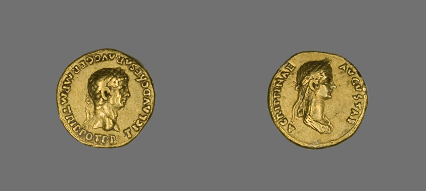 Aureus (Coin) Portraying Emperor Claudius