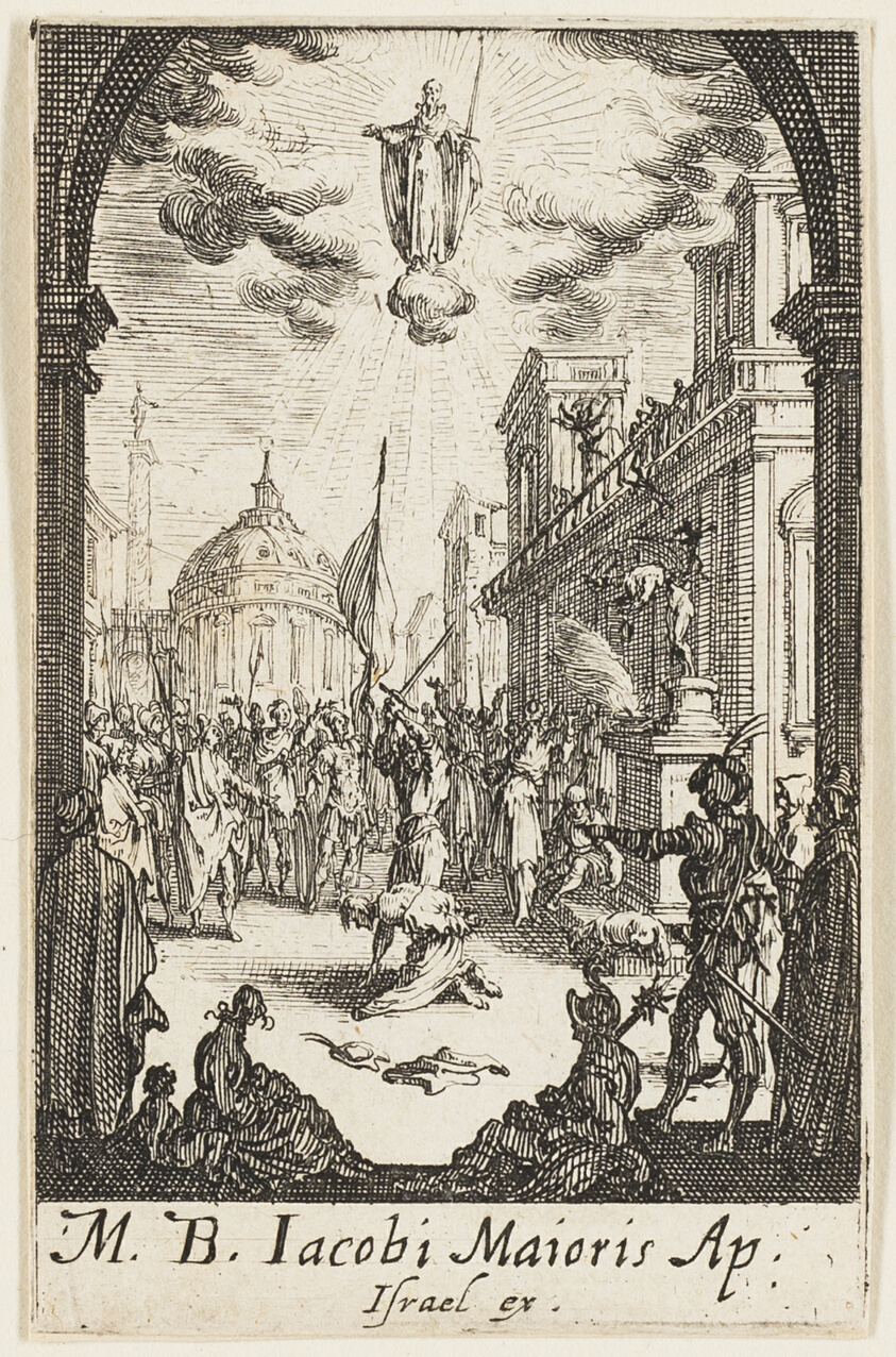 Martyrdom of Saint John, the Major, plate four from The Martyrdoms of the Apostles
