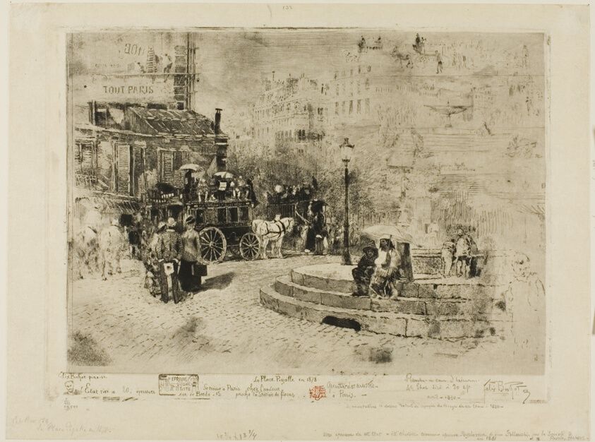 The Place Pigalle in 1878