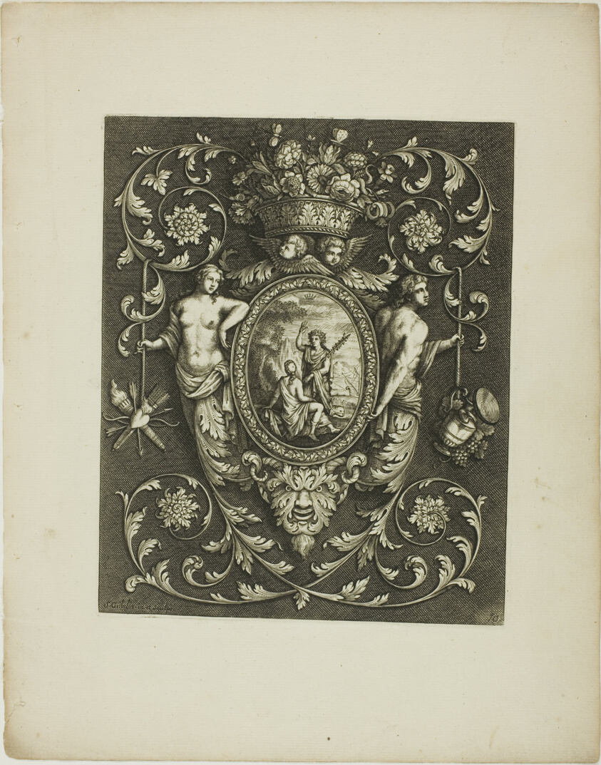Plate Ten, from A New Book of Ornaments