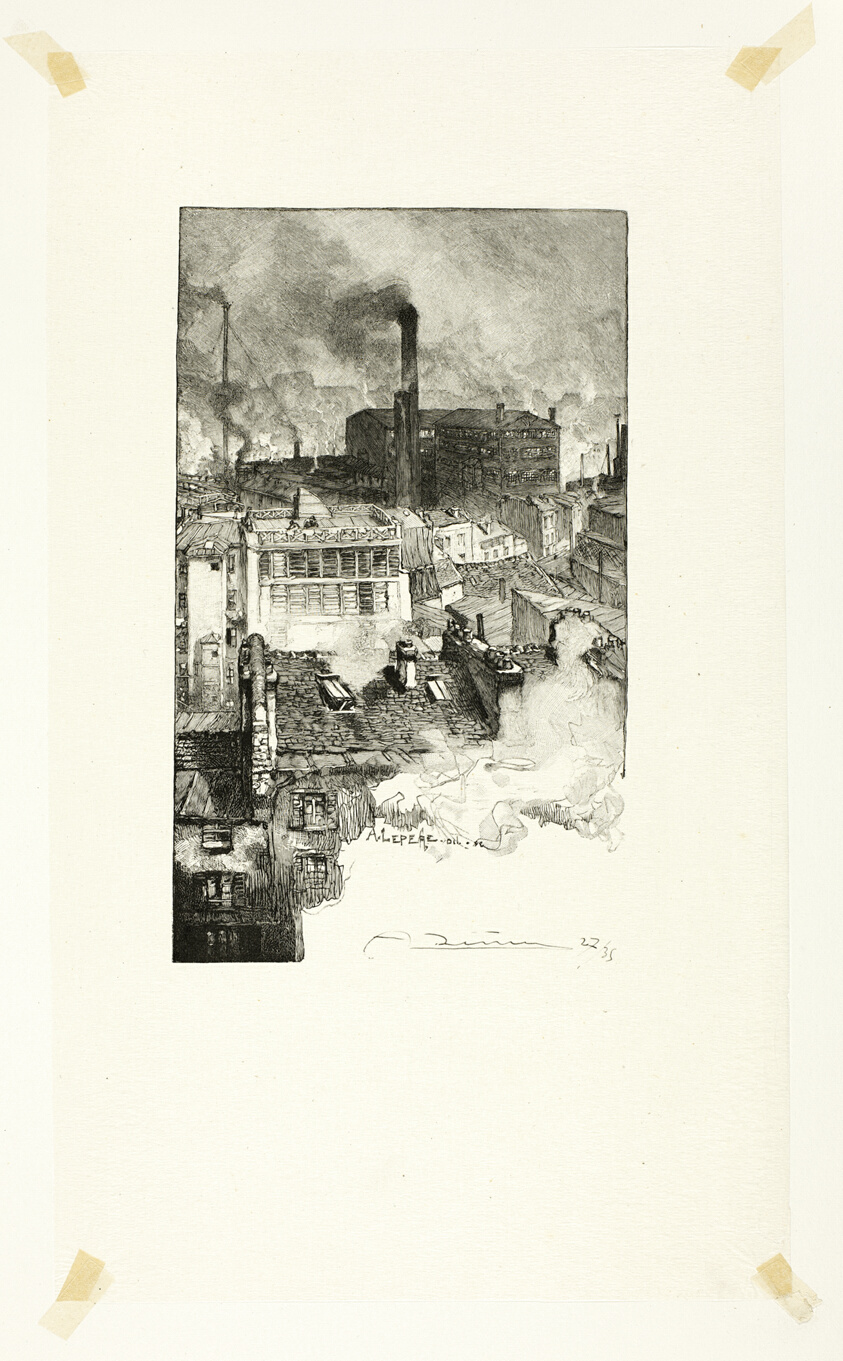 Quartier des Gobelins, plate 20 from Le Long de la Seine et des Boulevards