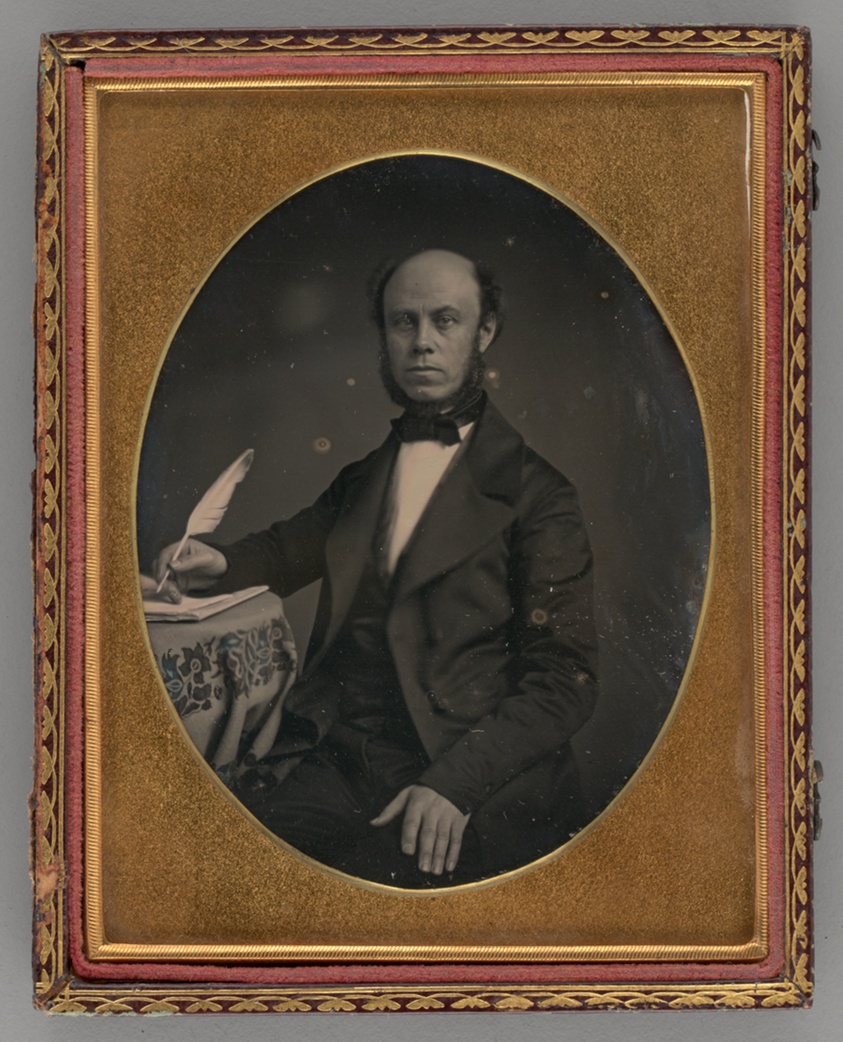 Untitled (Portrait of Seated Man Holding a Quill)