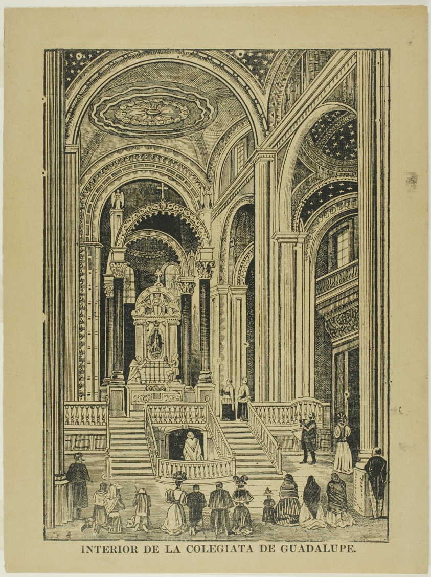 Interior of the Collegiate Church of Guadalupe