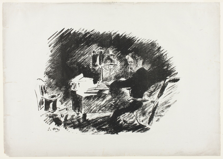 Under the Lamp ("Once upon a midnight dreary..."), from The Raven (Le Corbeau)