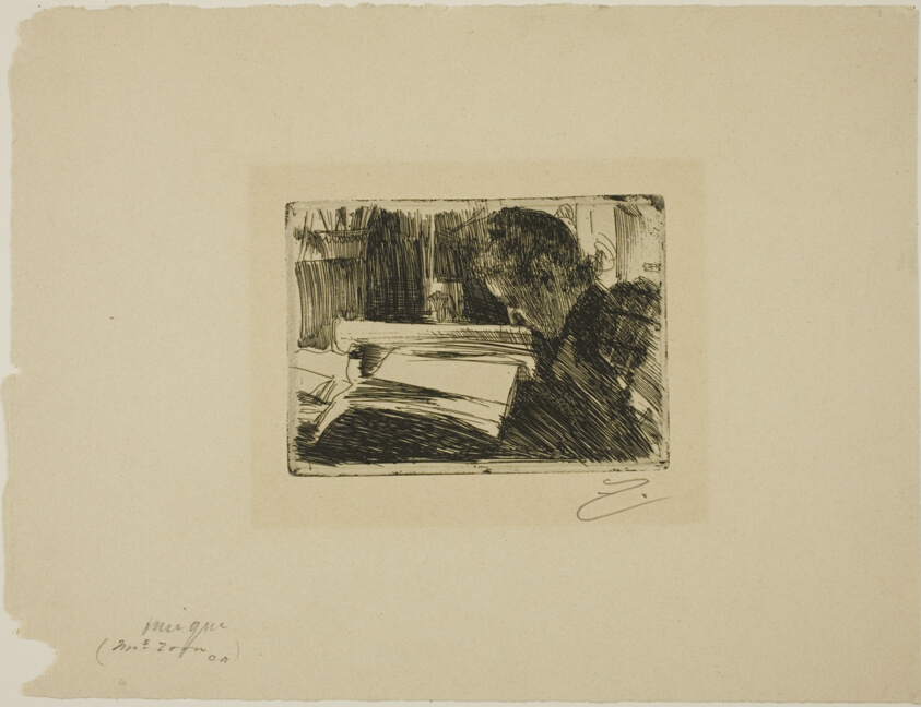 Lady Reading (Mrs. Zorn)