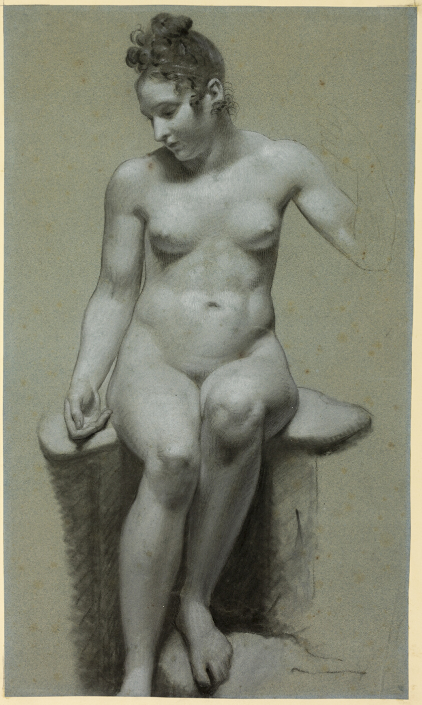Seated Female Nude