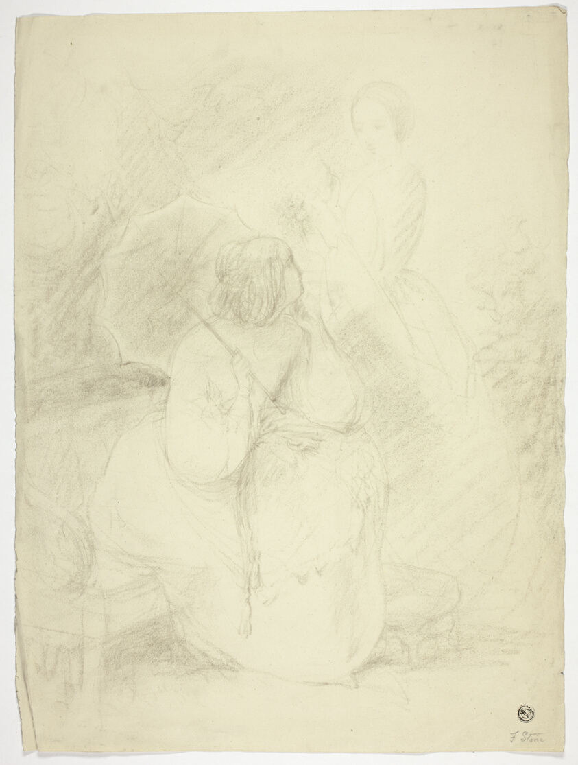 Two Women in a Park
