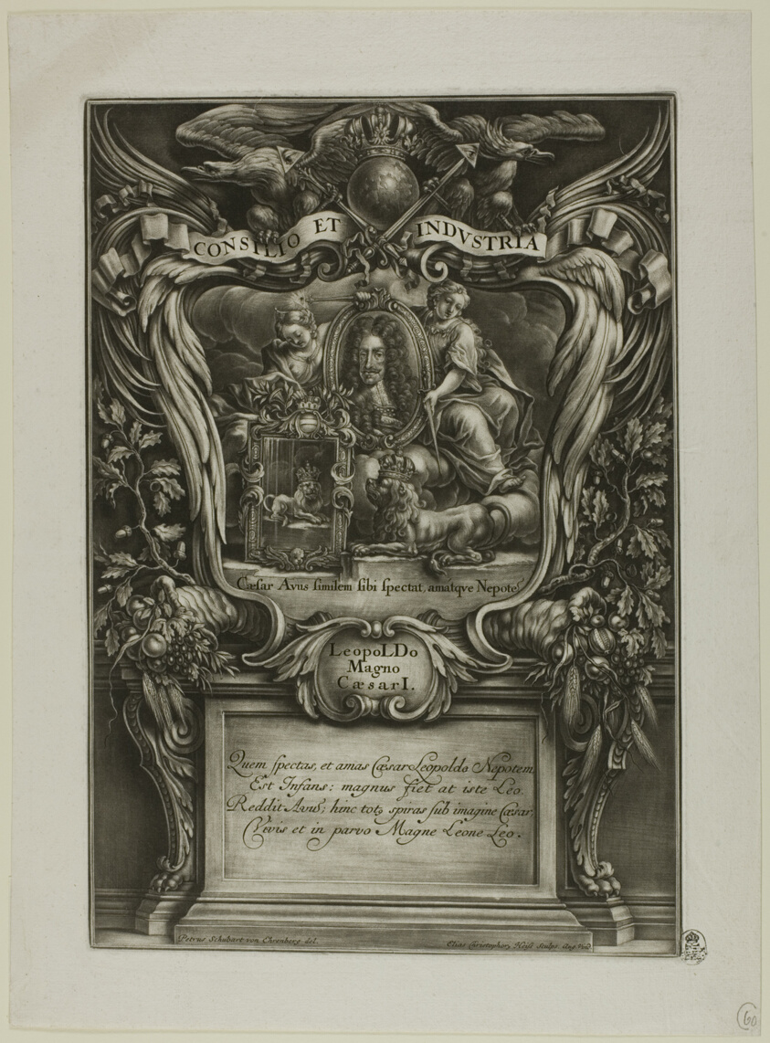 Leopoldo Magno, Caesar I, from Triumphus Novem Saeculorum Imperii Romano Germanici Leopoldo Magno