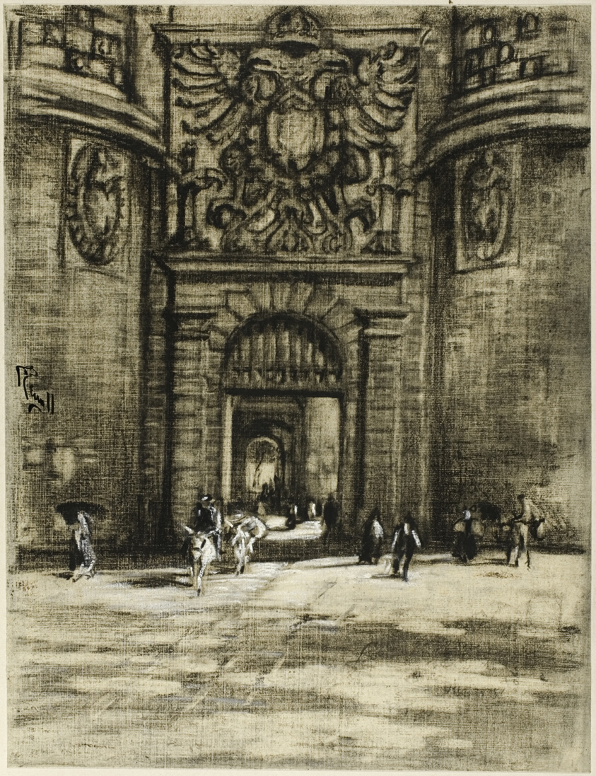Porta Viragia, Toledo, from Castilian Days
