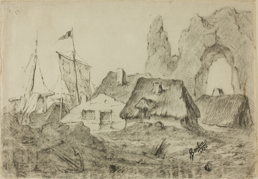 Huts Etretat
