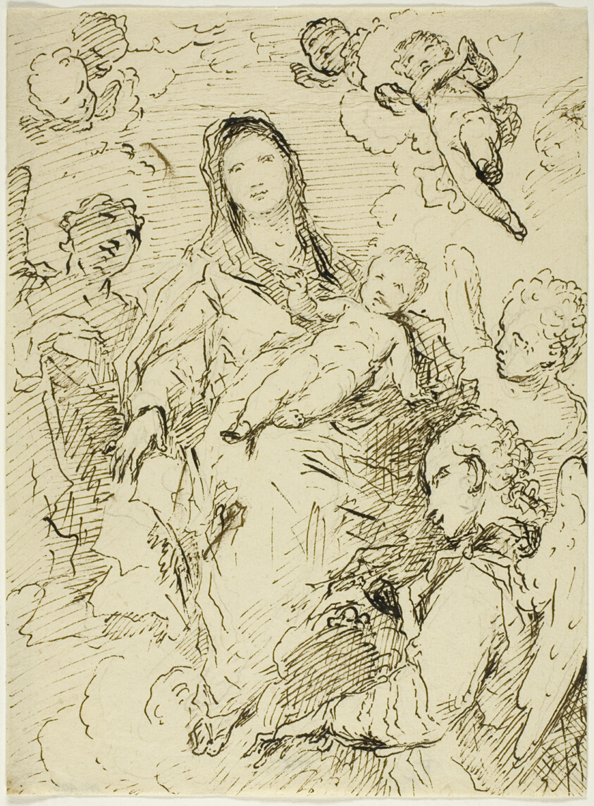 Virgin and Child with Angels