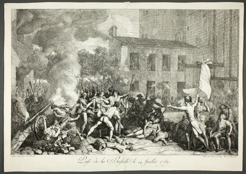 Prise de la Bastille, le 14 Juillet 1789 (Capturing the Bastille, July 14, 1789)