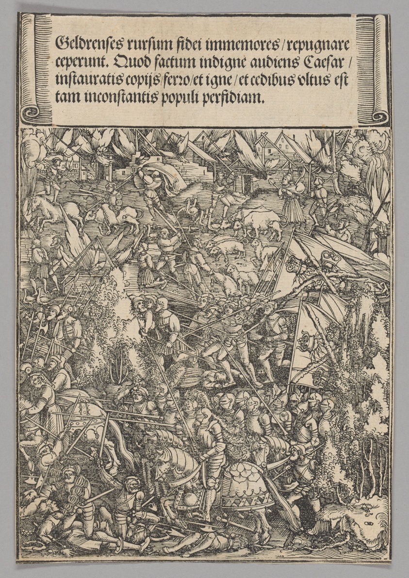 Second War with Guelders, plate 19 from Historical Scenes from the Life of Emperor Maximilian I from the Triumphal Arch