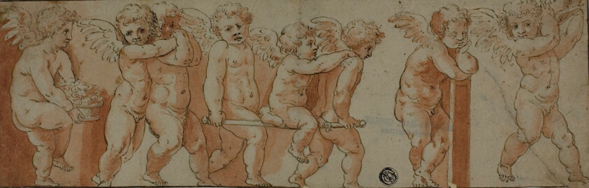 Frieze with Eight Putti