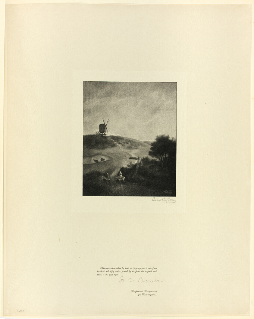 The Windmill, from Old English Masters