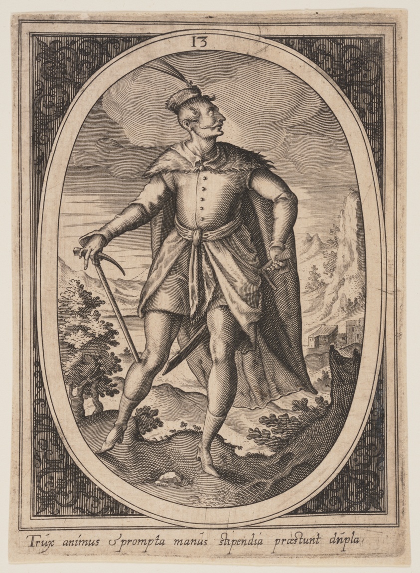 Plate 13 from Military Figures