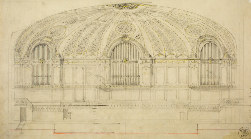 Orchestra Hall, Chicago, Illinois, Section