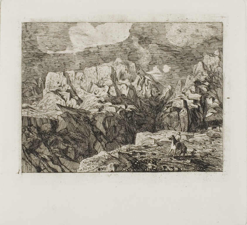 Horseman in the Mountains