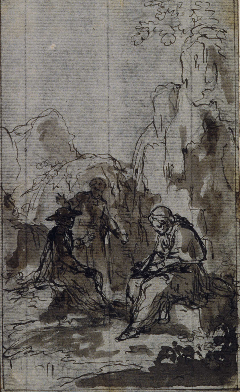Study for Vignette in Abbé Dinouart's "Vie du Venerable don Juan de Palafox", p. 391