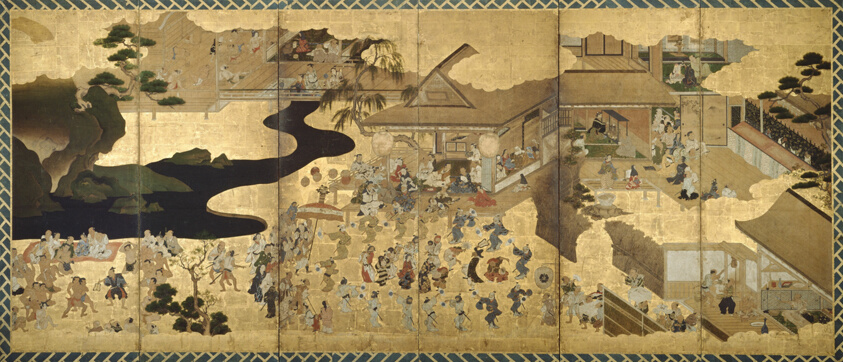 Genre Scenes (Fūzoku byōbu)