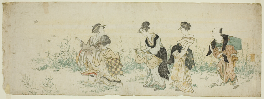 Gathering Spring Flowers