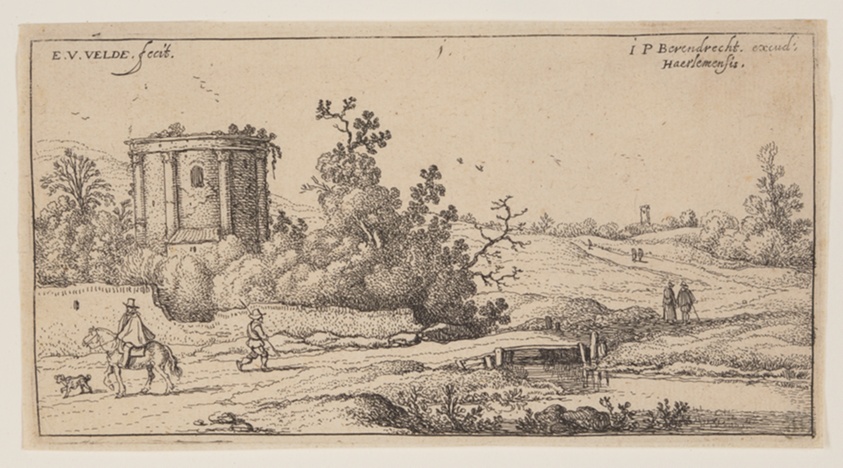 Ruins of a Roman Temple, from Landscapes