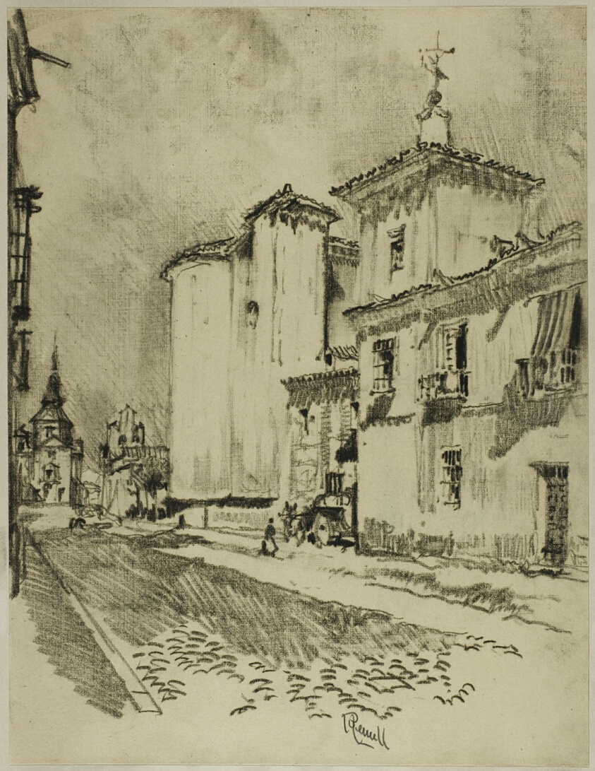 Tall and Stately Churches, from Castilian Days