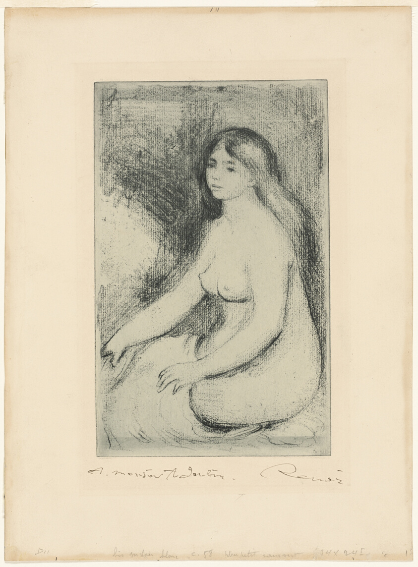 Seated Bather