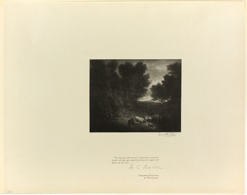 The Watering Place, from Old English Masters