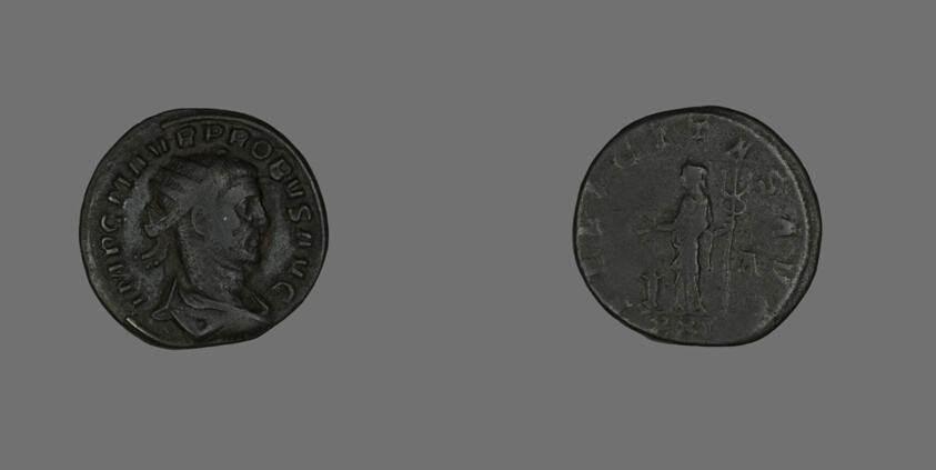 Antoninianus (Coin) Portraying Emperor Probus