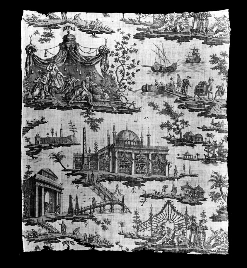 La Foire du Caire (The Cairo Fair) (Furnishing Fabric)