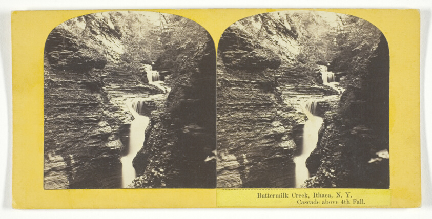 Buttermilk Creek, Ithaca, N.Y. Cascade above 4th Fall