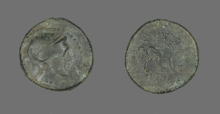 Coin Depicting the Amazon Cyme