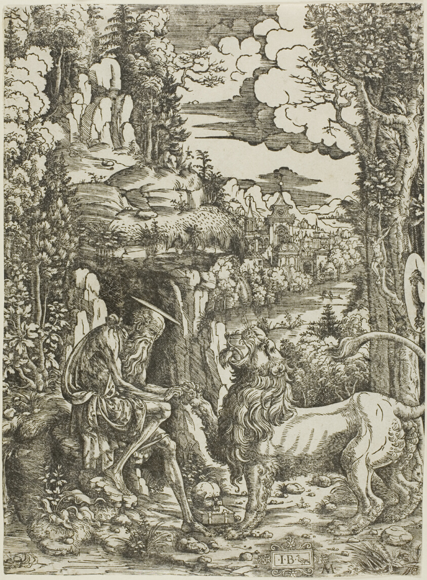 Saint Jerome and the Lion