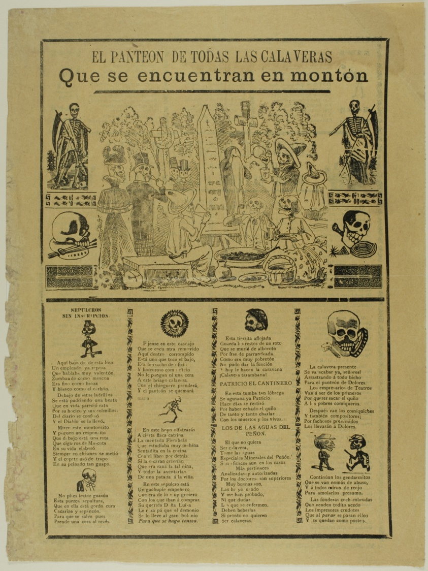 The Mausoleum of All the Calaveras That Are Found in a Heap