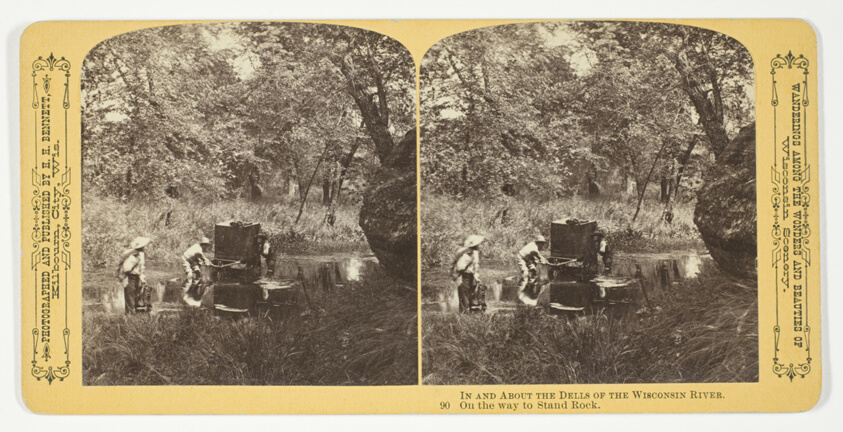 On the way to Stand Rock, No. 90 from the series "In and About the Dells of the Wisconsin River"