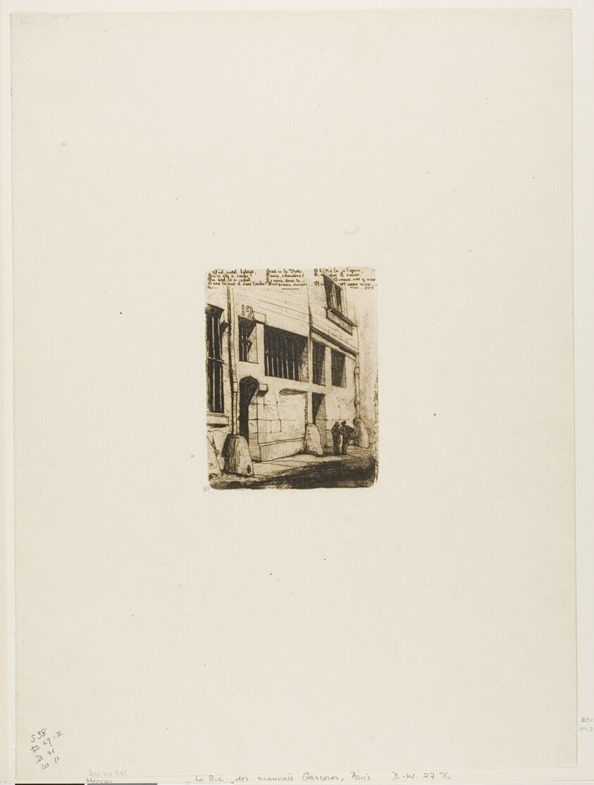 La rue des Mauvais Garçons