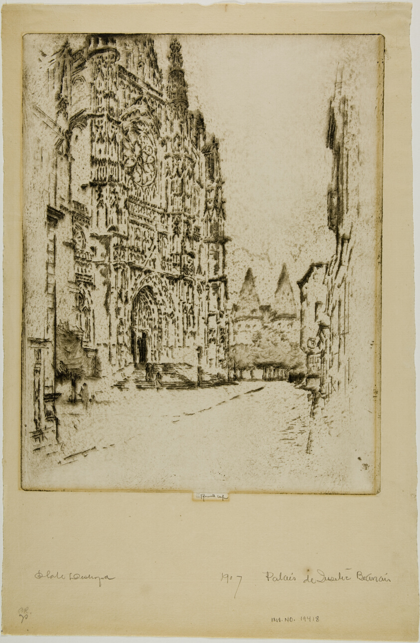 Towers of the Bishop's Palace, Beauvais